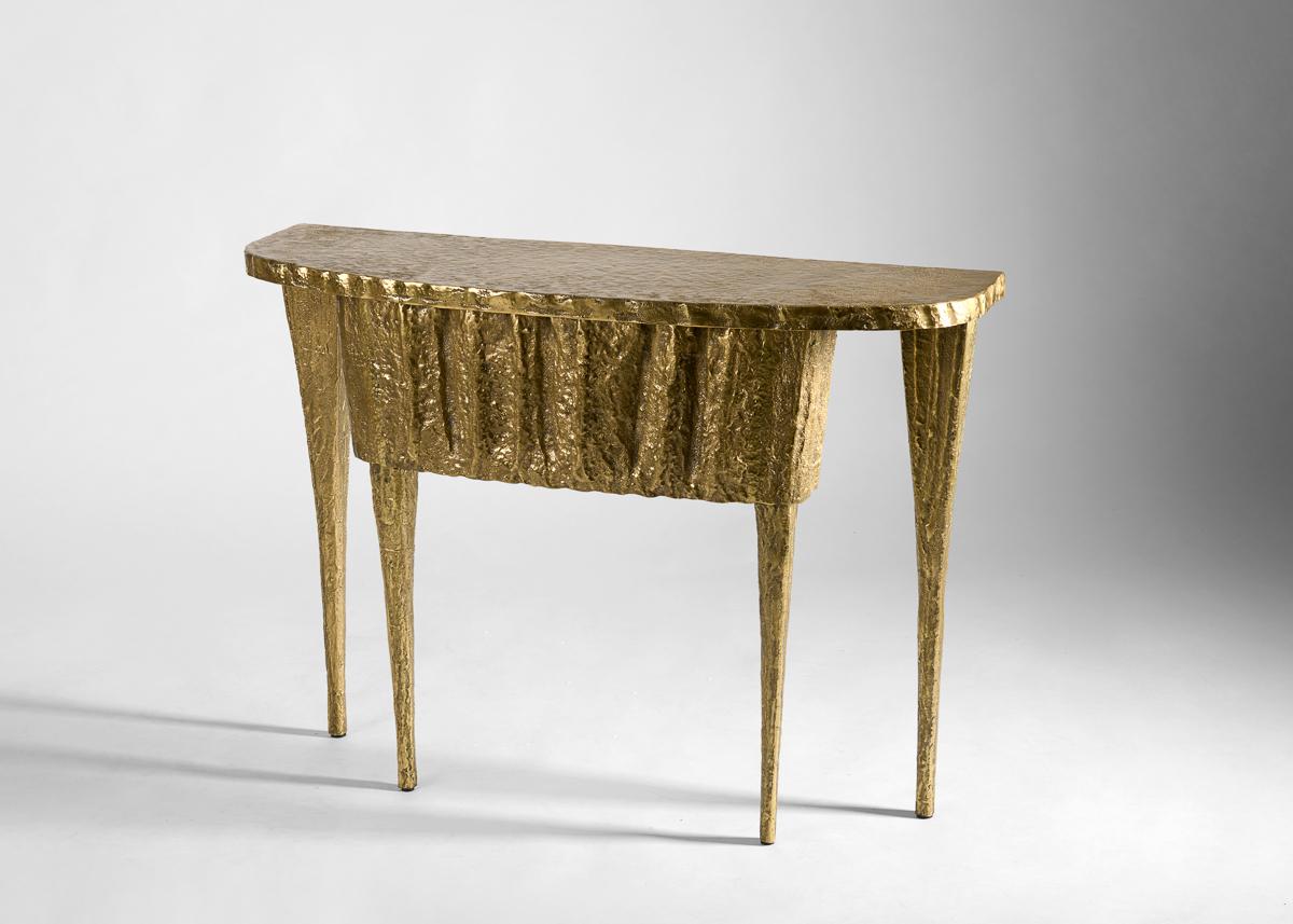 Lebanese Aline Hazarian, Shivini, Contemporary Console Table, Bronze, Lebanon, 2021 For Sale