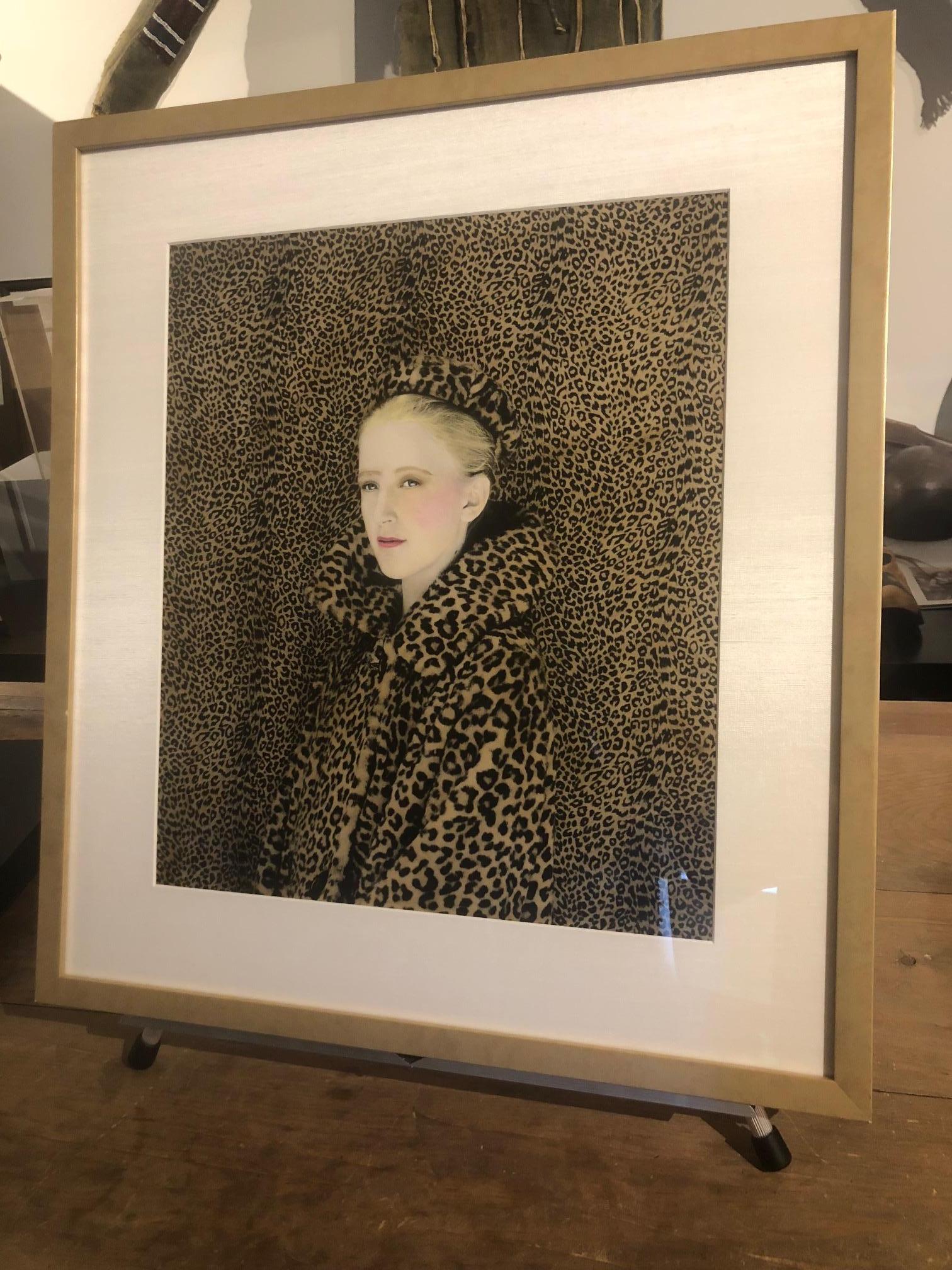 Aline Smithson, Fur, 2013, from the Daughter Series, hand painted gelatin silver For Sale 1