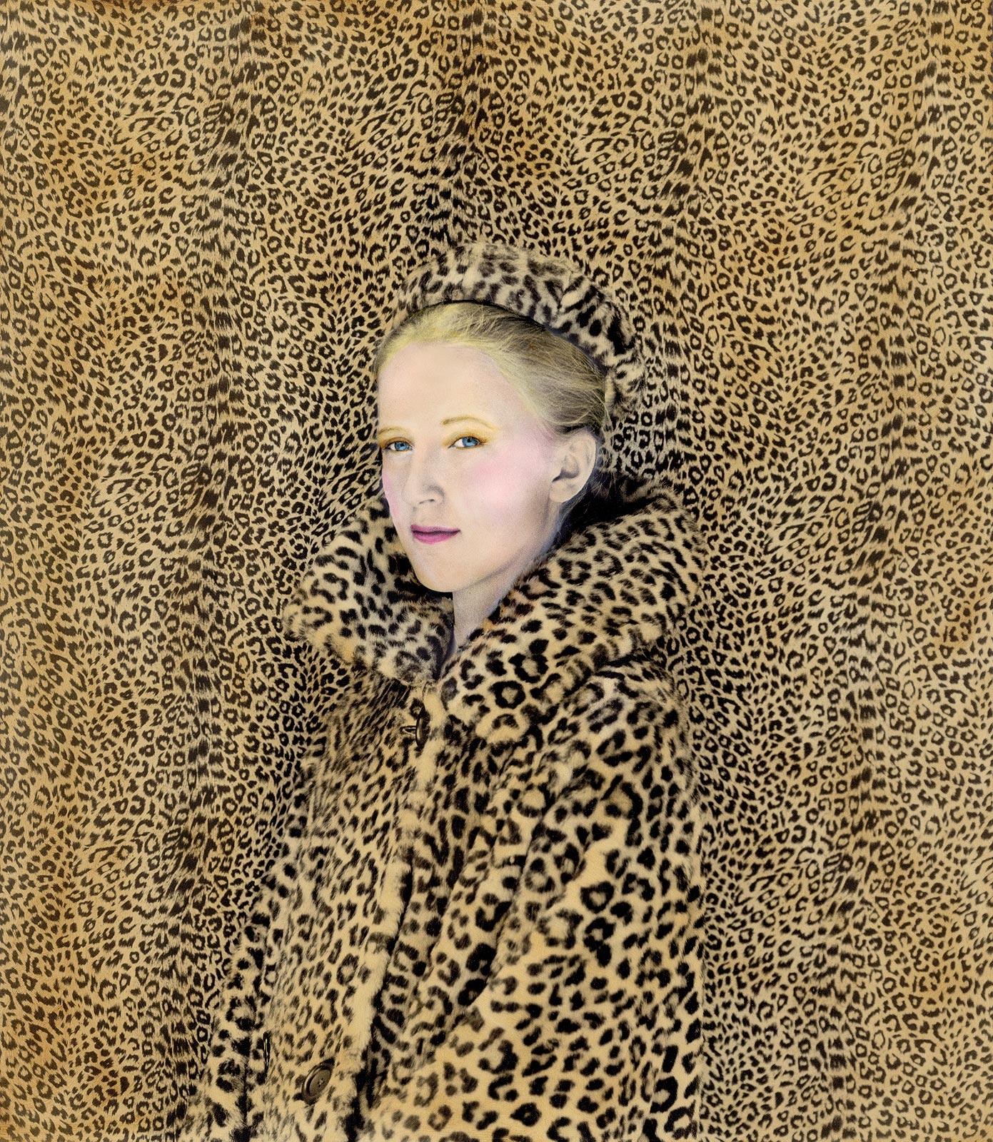 Aline Smithson, Fur, 2013, from the Daughter Series. Image Size: Framed (matted in linen framed in gold frame) size: 16.75 x 14.25". Edition of 15. Hand painted gelatin silver print. edition of 15.

After a career as a New York Fashion Editor and
