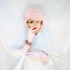 Aline Smithson, Pink Feathers, 2013, from the Hollywood at Home series.
