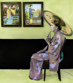 Arrangement in Green and Black #2, Portrait of the Photographer’s Mother Series