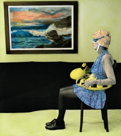 Arrangement in Green and Black #3, Portrait of the Photographer’s Mother Series