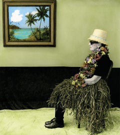 Arrangement in Green and Black #7, Portrait of the Photographer’s Mother Series
