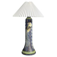 Alingsås Keramik, Große Tischlampe, Steingut, Schweden, 1960er Jahre