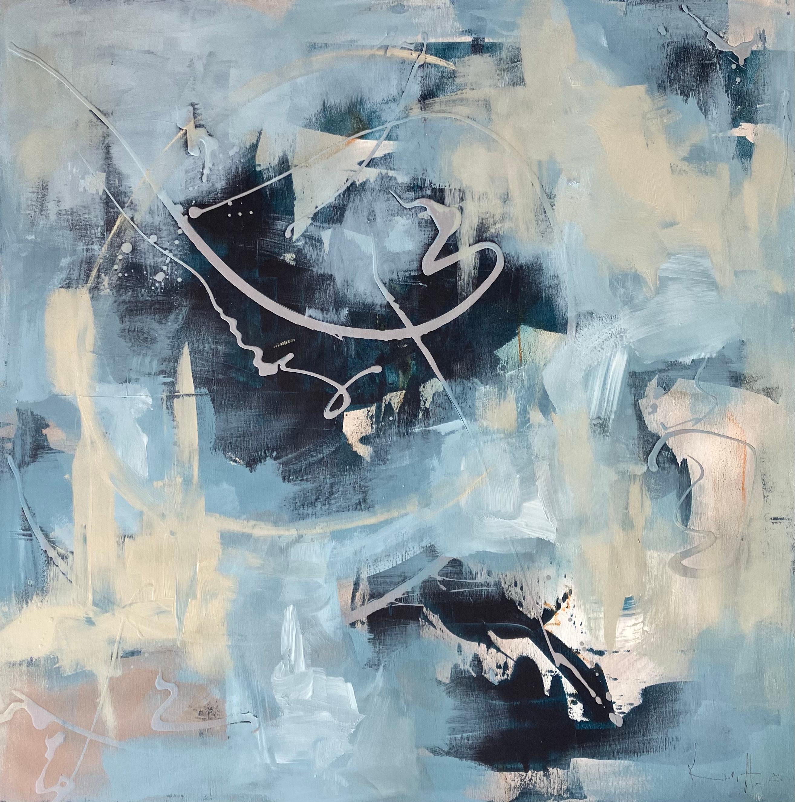 Aliona Koroliova Abstract Painting - After sound