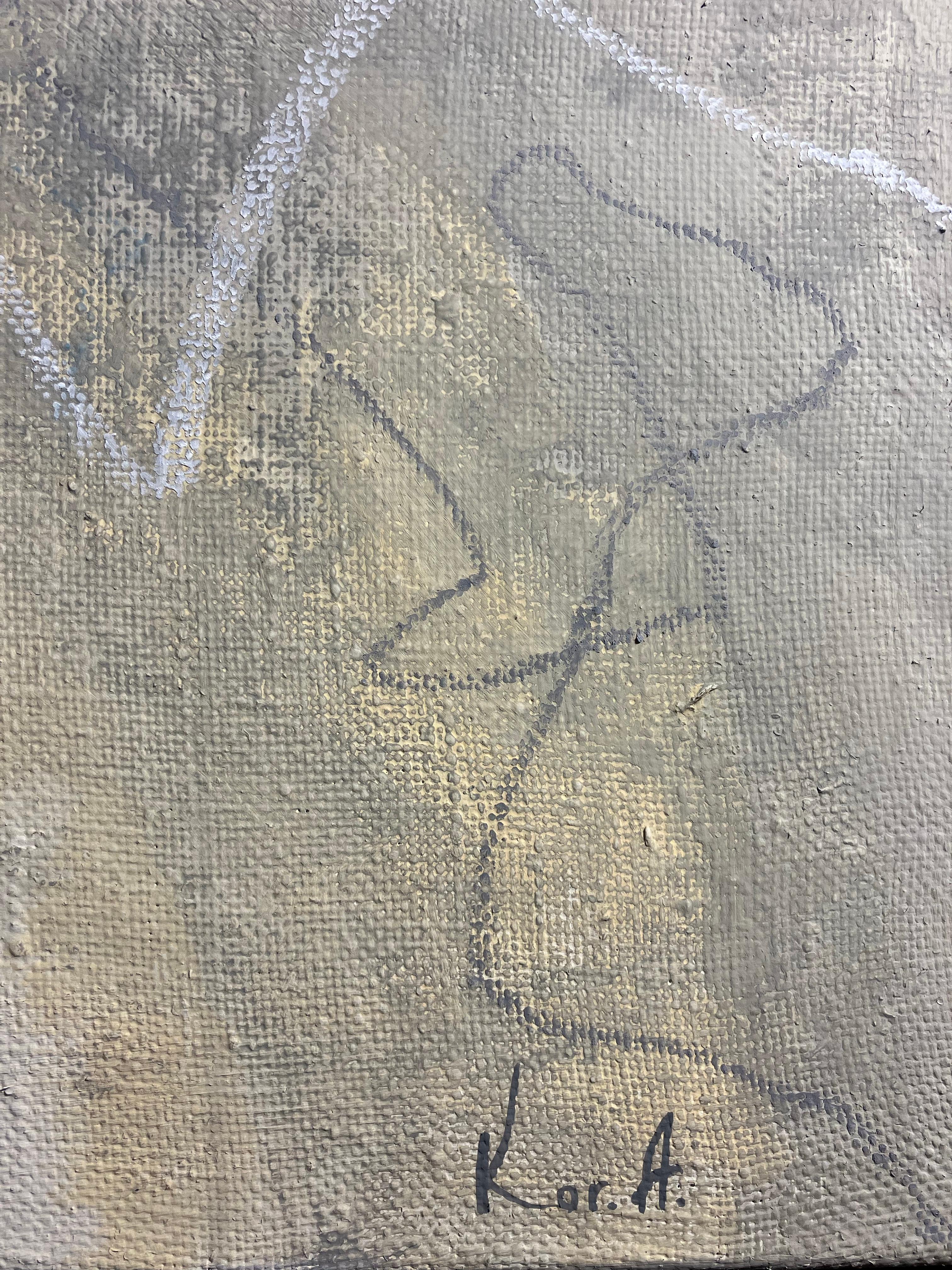 “Composition #2” - Abstract Painting by Aliona Koroliova