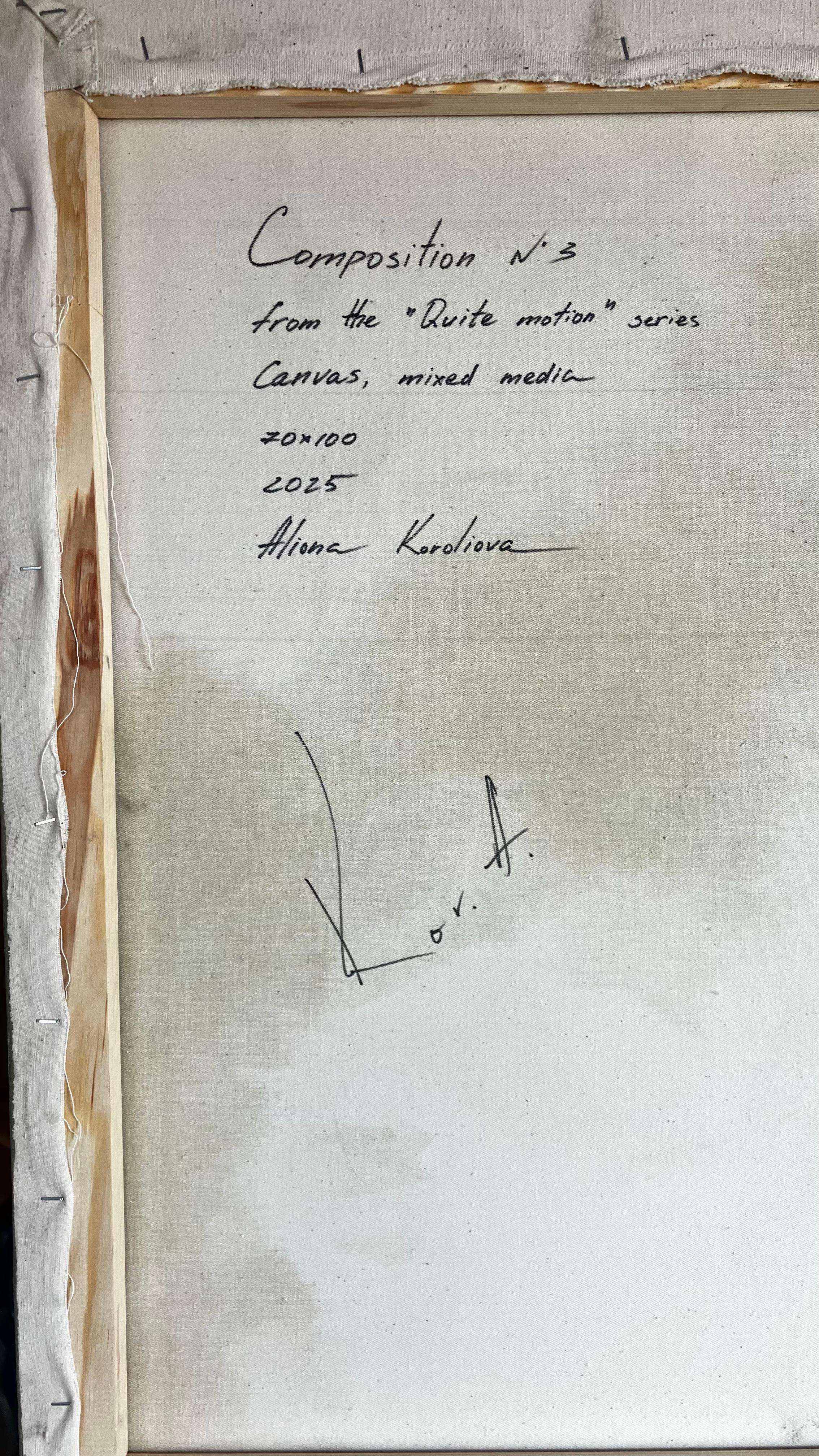 Composition No. 3 - Painting by Aliona Koroliova