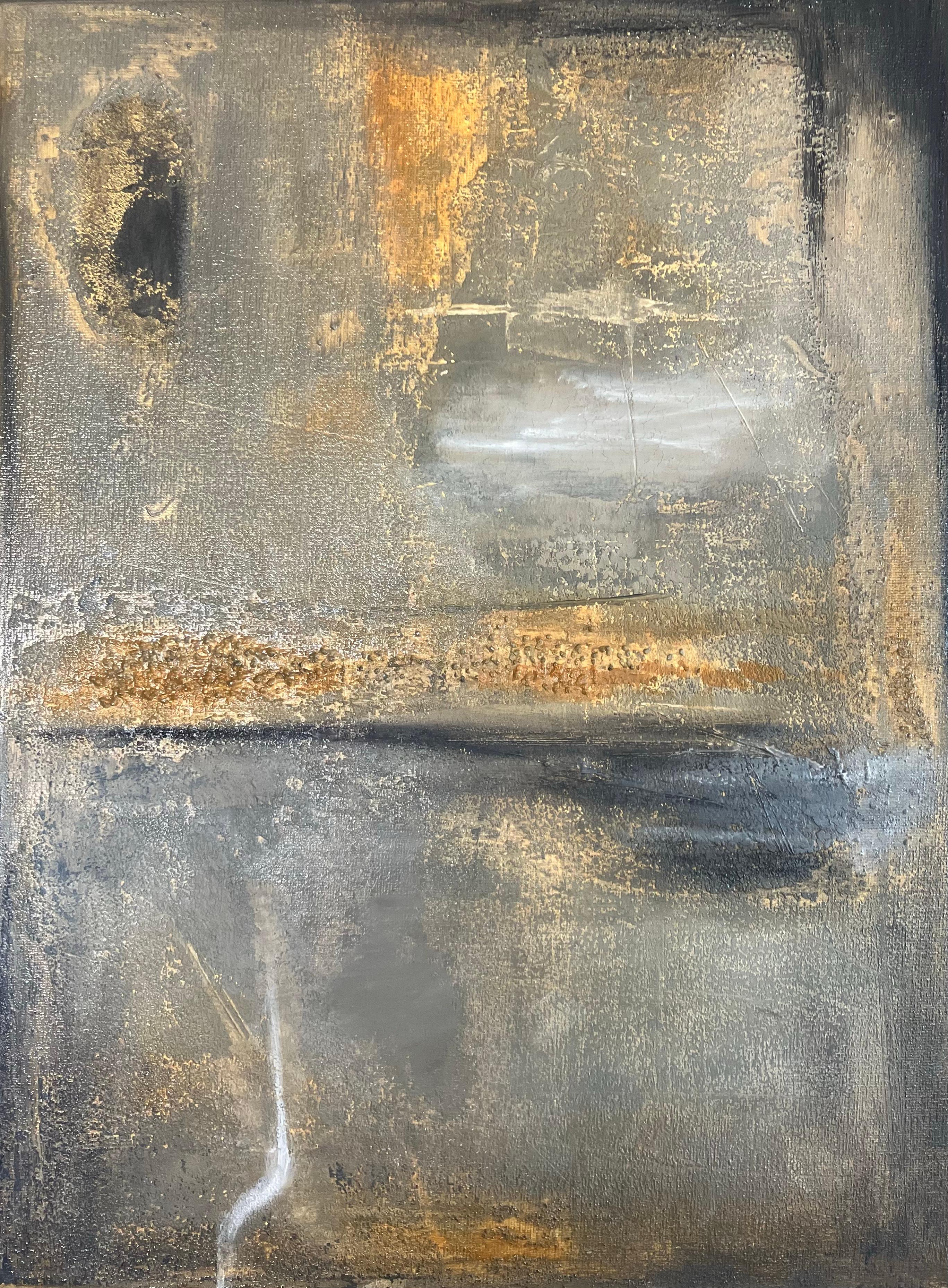 Quadriptych “Cloud” - Painting by Aliona Koroliova