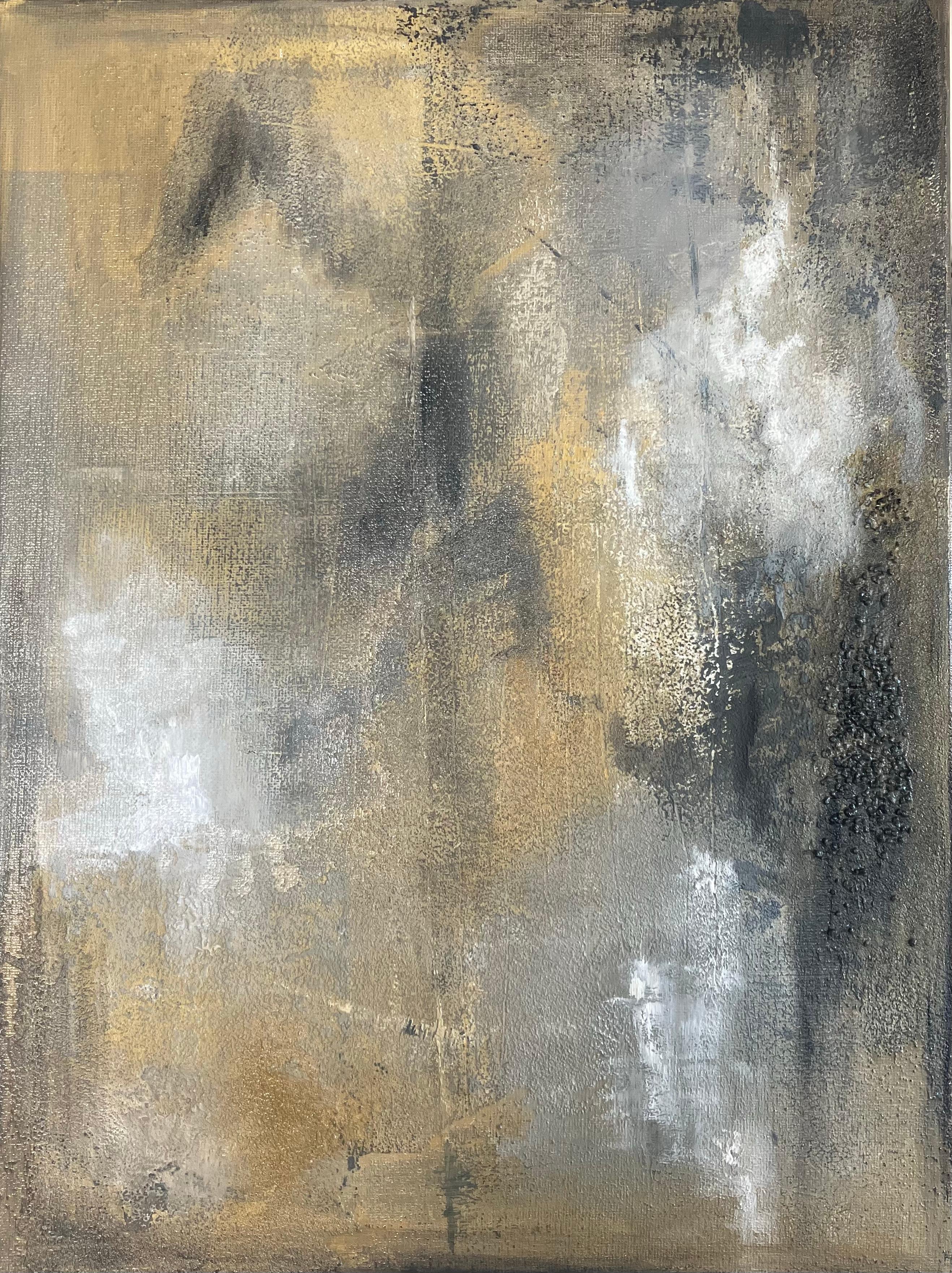 Quadriptych “Cloud” - Abstract Painting by Aliona Koroliova