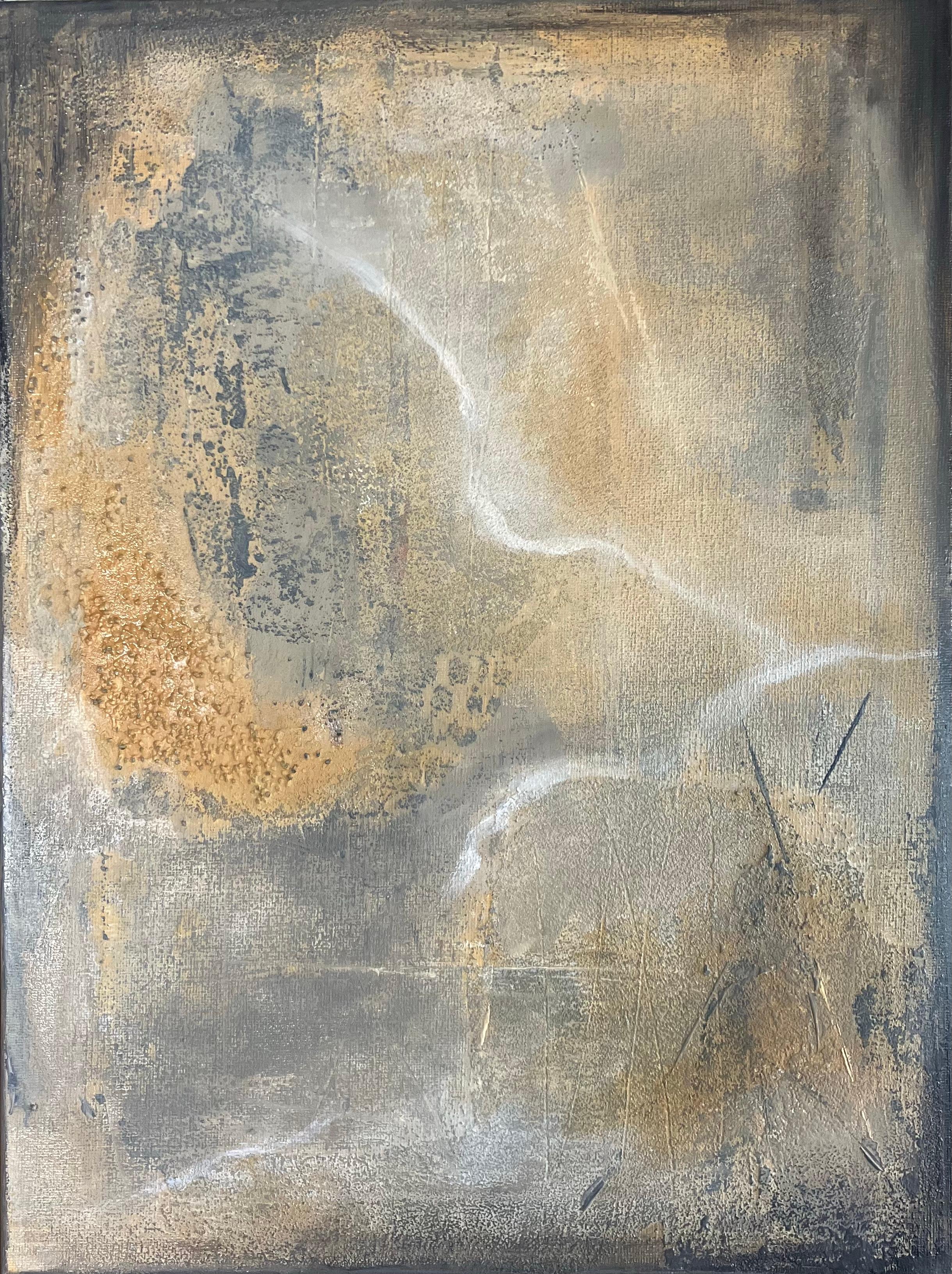 each artwork is 30-40 cm
This is аn abstract paint where light and shadow shape the atmosphere of space and time. Through translucent layers of paint, smooth gradients, and textured veins, a sense of clouds, horizons, and the breath of air is