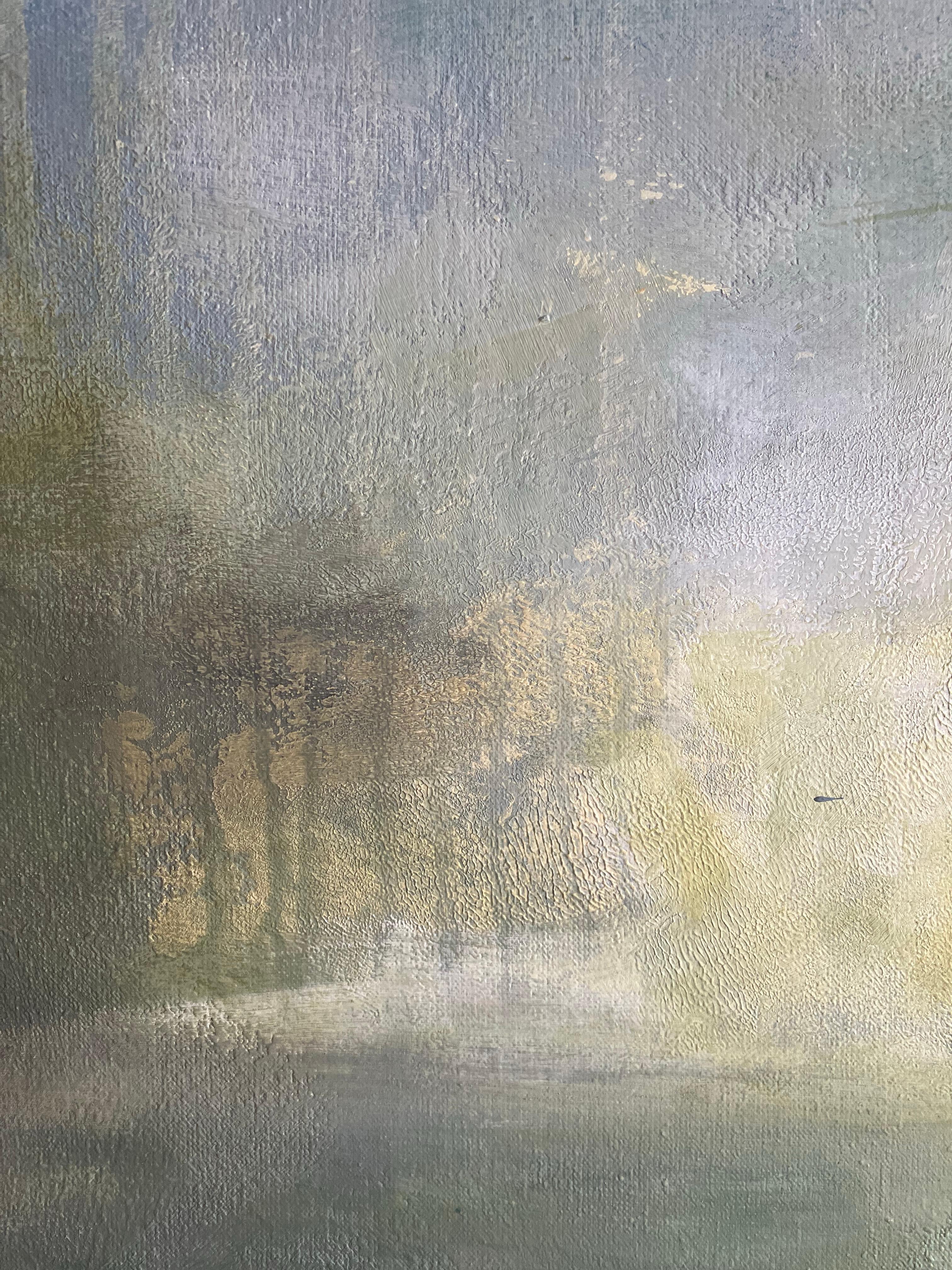 Somewhere - Abstract Painting by Aliona Koroliova