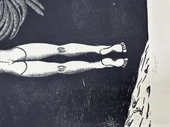 Aliosky Garcia Cuban Artist Original Hand Signed engraving 2010