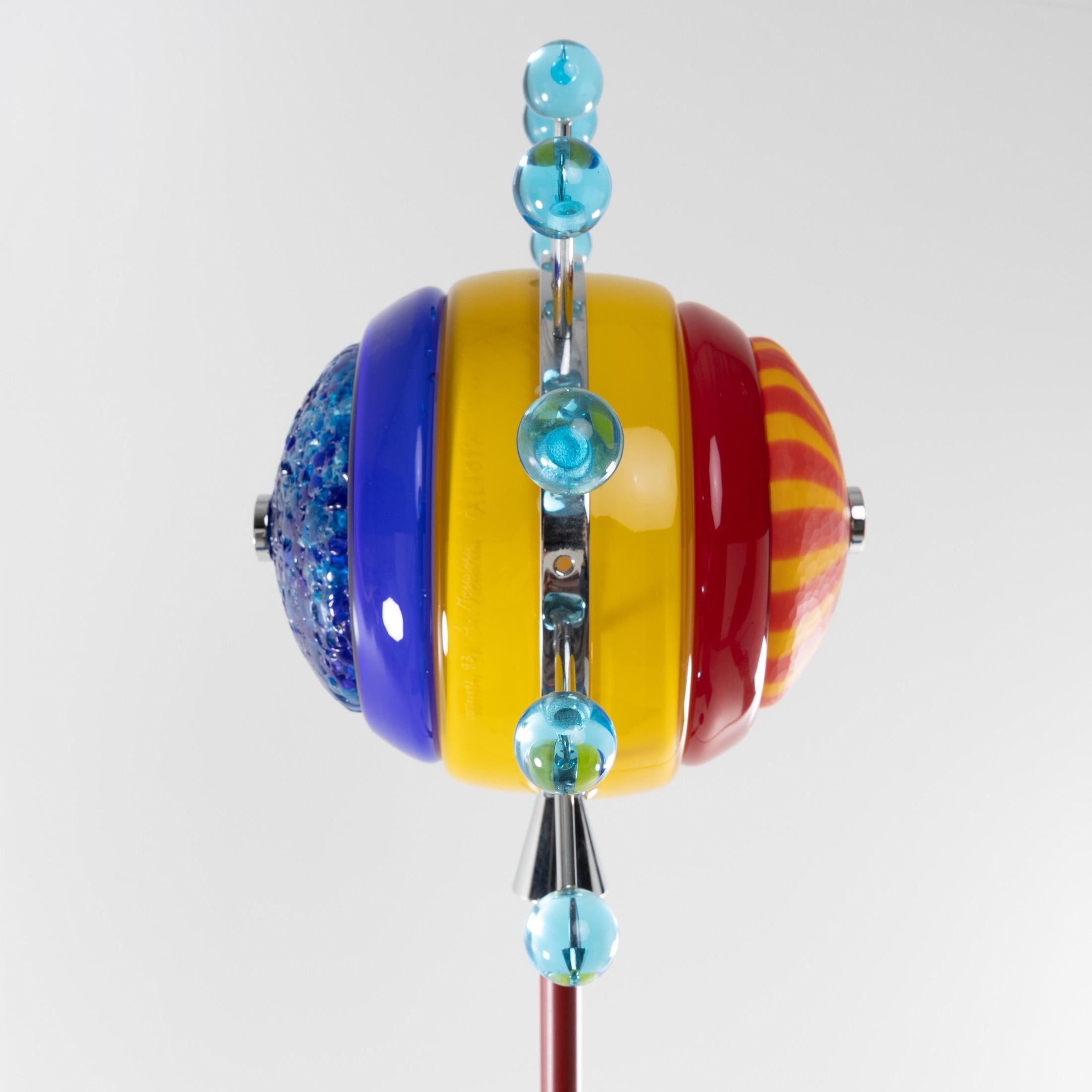 Alioth Floor Lamp by Alessandro Mendini, Limited Series, Venini Murano In Good Condition For Sale In Brussels, BE