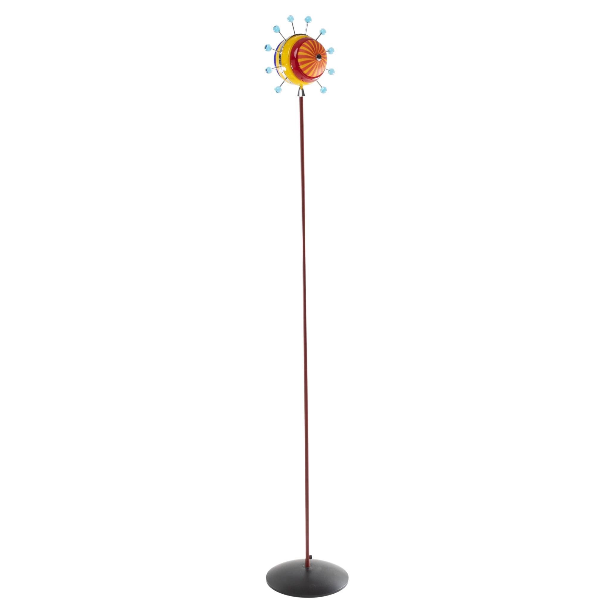 Stehlampe Alioth von Alessandro Mendini, limitierte Serie, Venini Murano im Angebot