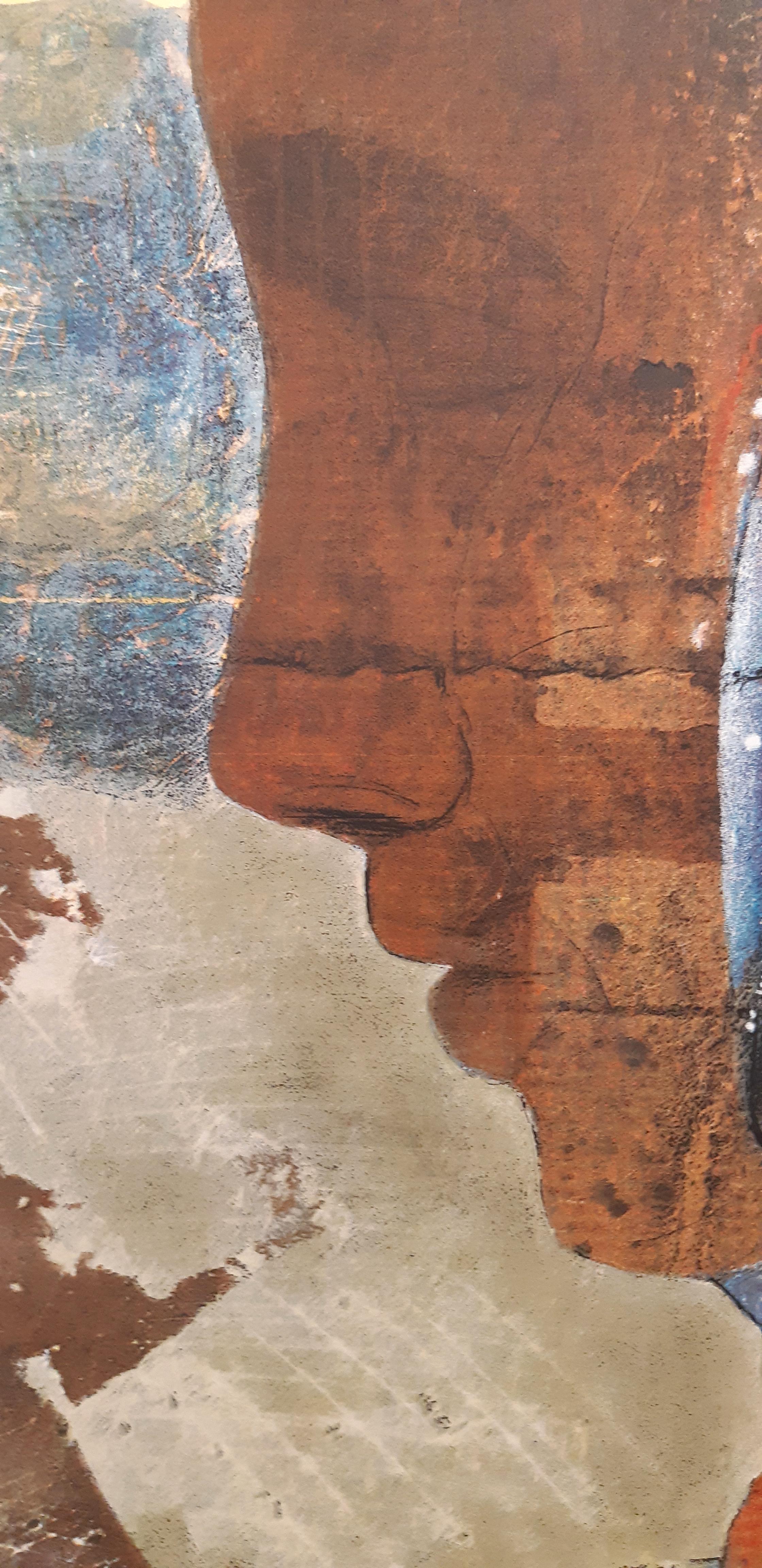 Alirio Palacios
Versiones, 2012
Técnica mixta y pan de oro sobre cartón (intervenido por el artista)
145 x 134 cm
57 x 52,7 pulg.

La obra está firmada y fechada en el anverso.

Alirio Palacios (1928-2015) fue uno de los pintores, dibujantes y