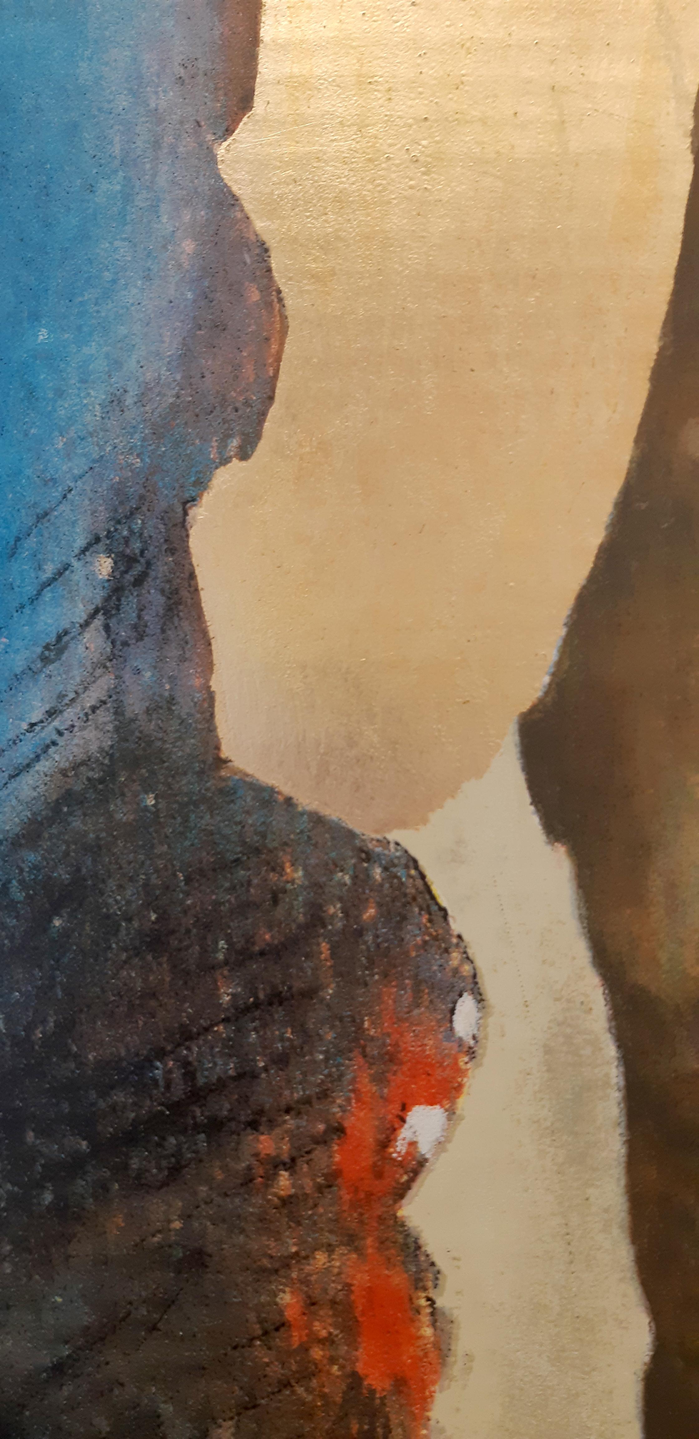 Alirio Palacios, Versiones, 2012, Técnica mixta sobre cartón, 145 x 134 cm en venta 2