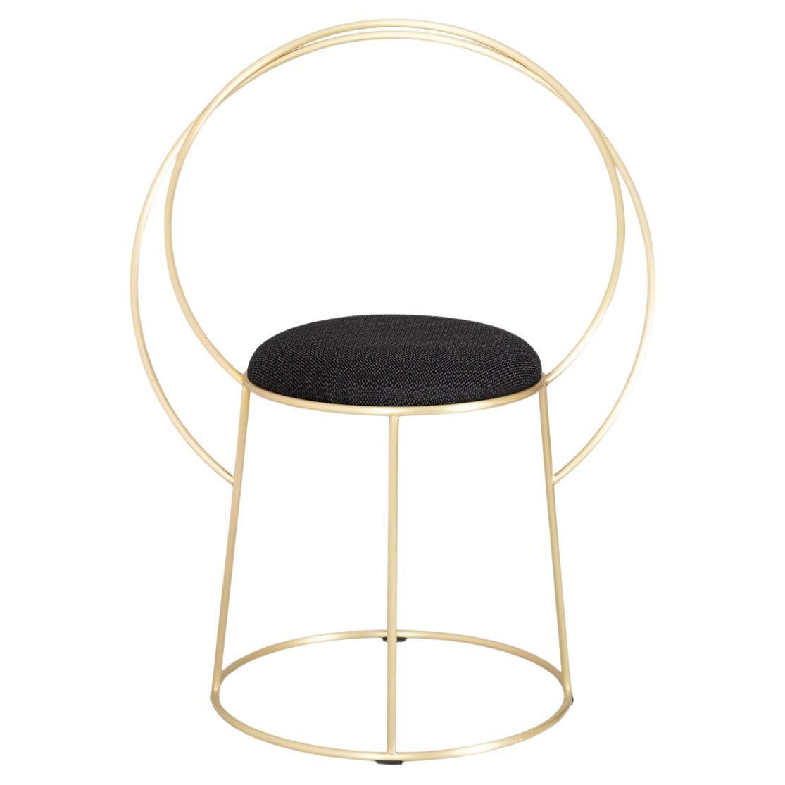 Chaise Alis en laiton de GIROTTI ENRICO