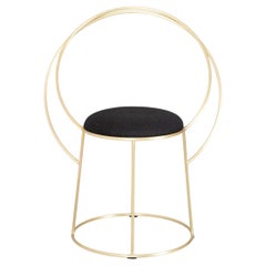 Alis Brass Chair by GIROTTI ENRICO