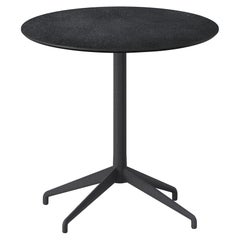Alis Round Table, Aluminium base and Ceramic Top, by Discipline Lab