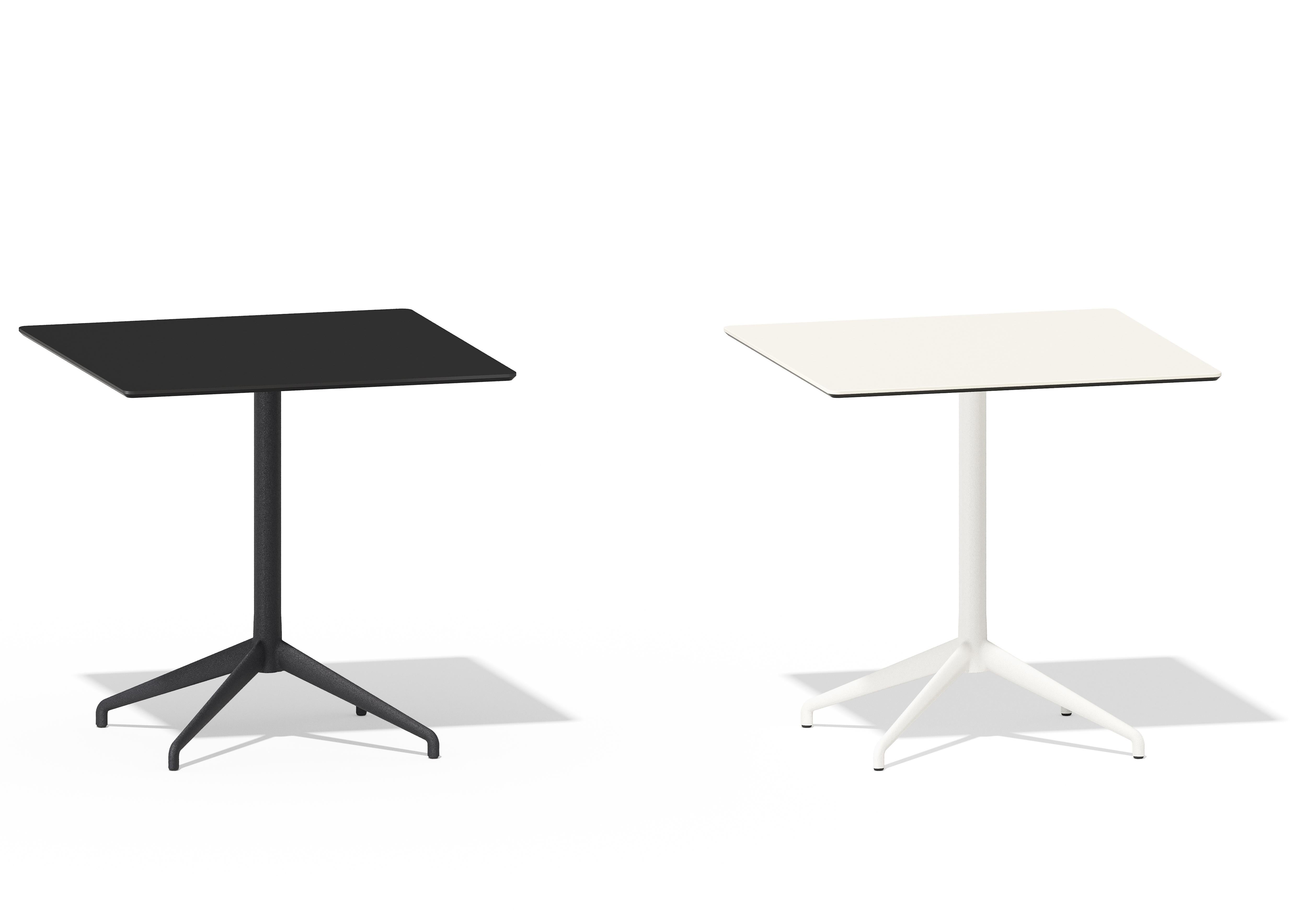 Alis Square Table, Aluminium Base and Ceramic Top, by Discipline Lab In New Condition For Sale In Biancade, IT