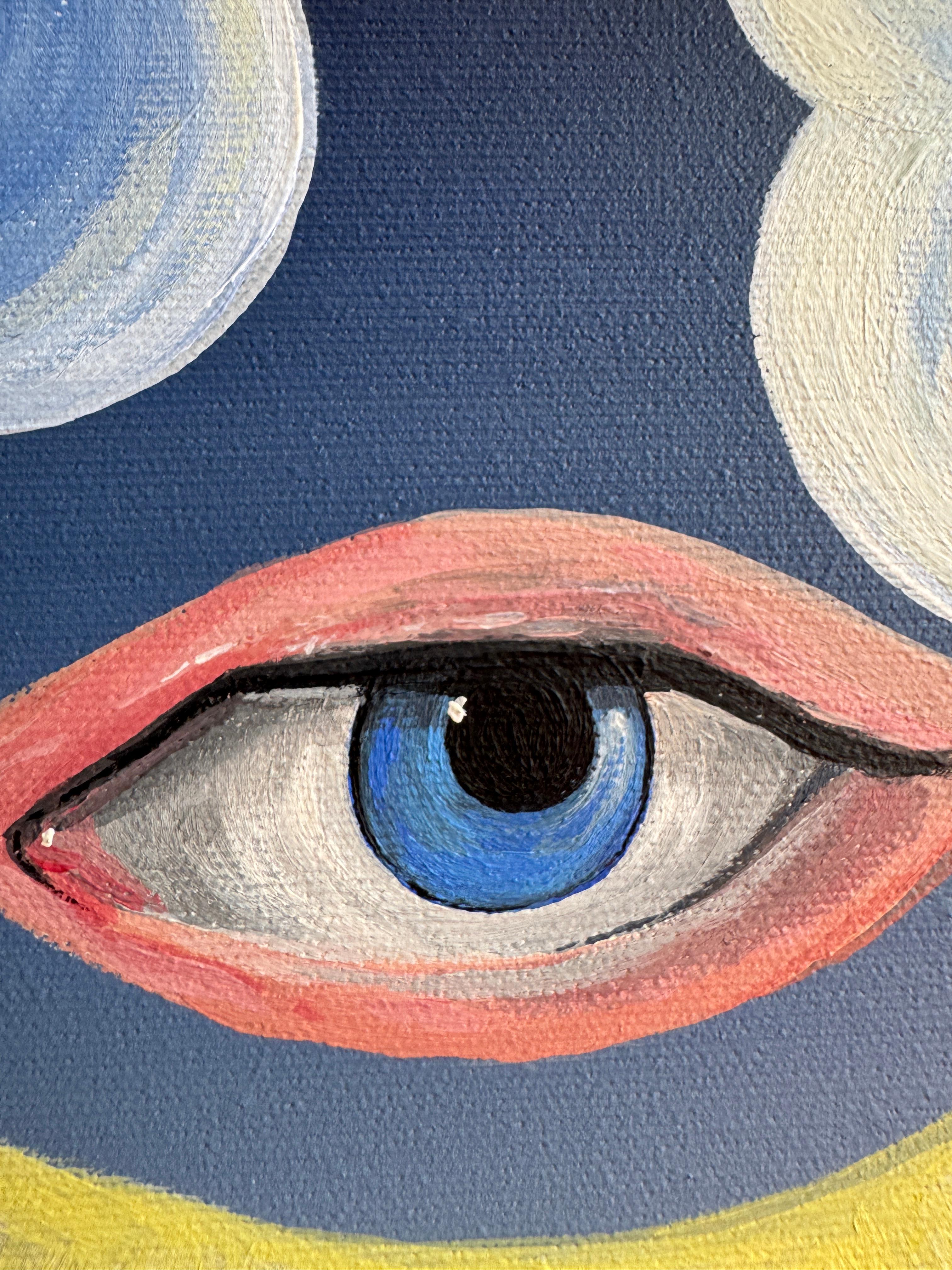 DOCTRINA LUX EST - Painting Surrealista de Alisa Leonets