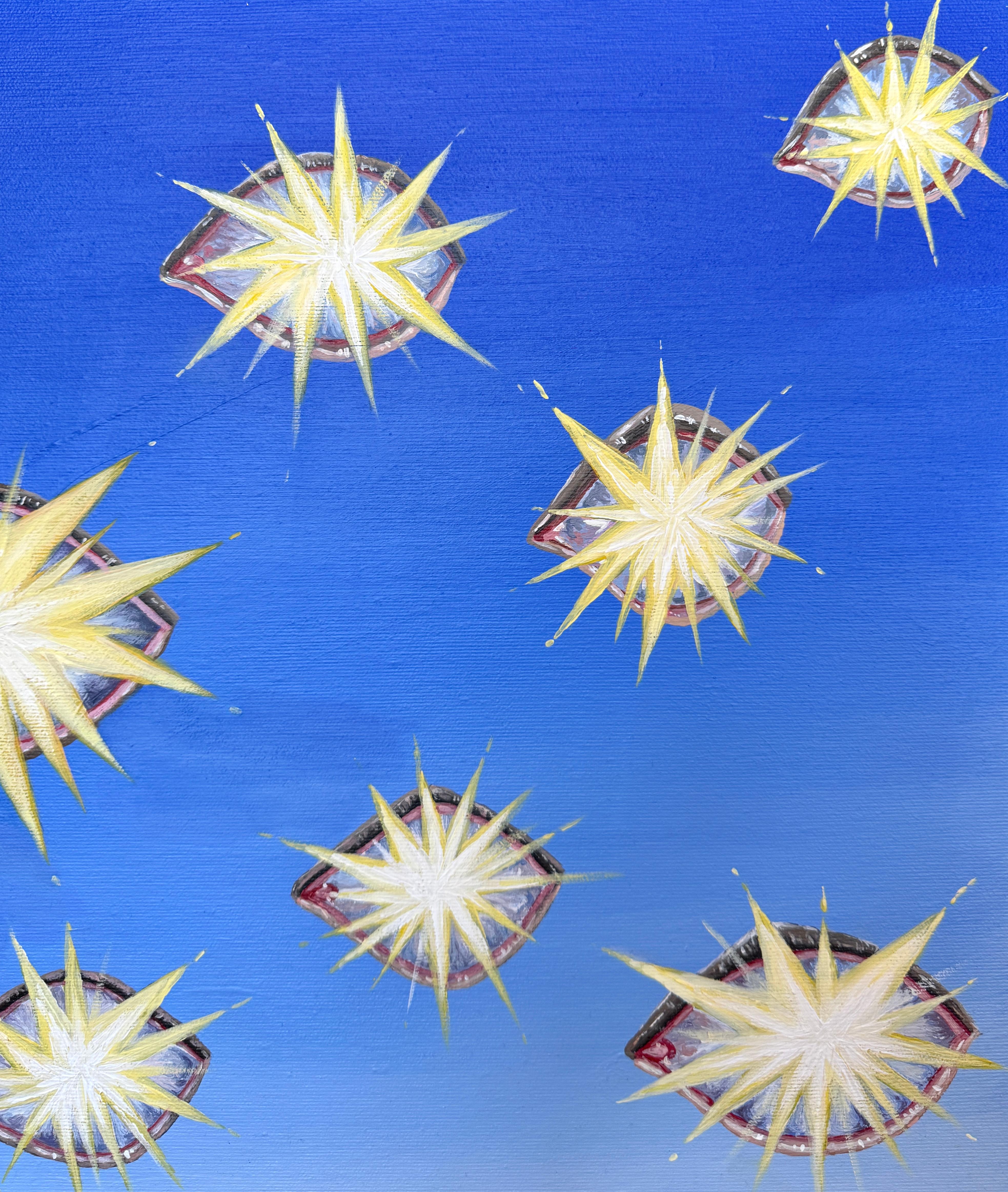 Insomnie - Painting de Alisa Leonets