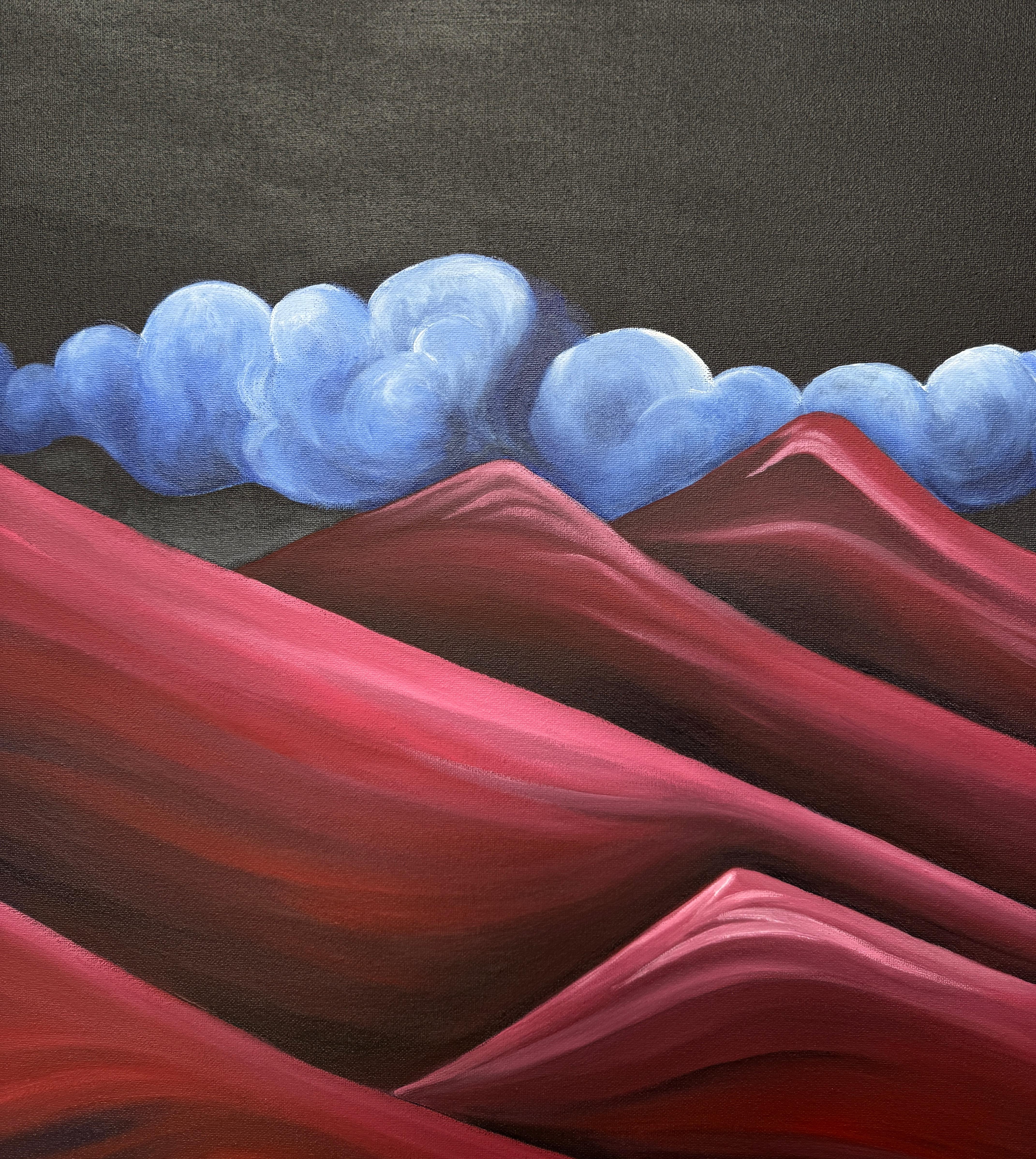 Der Strom der Zeit – Painting von Alisa Leonets