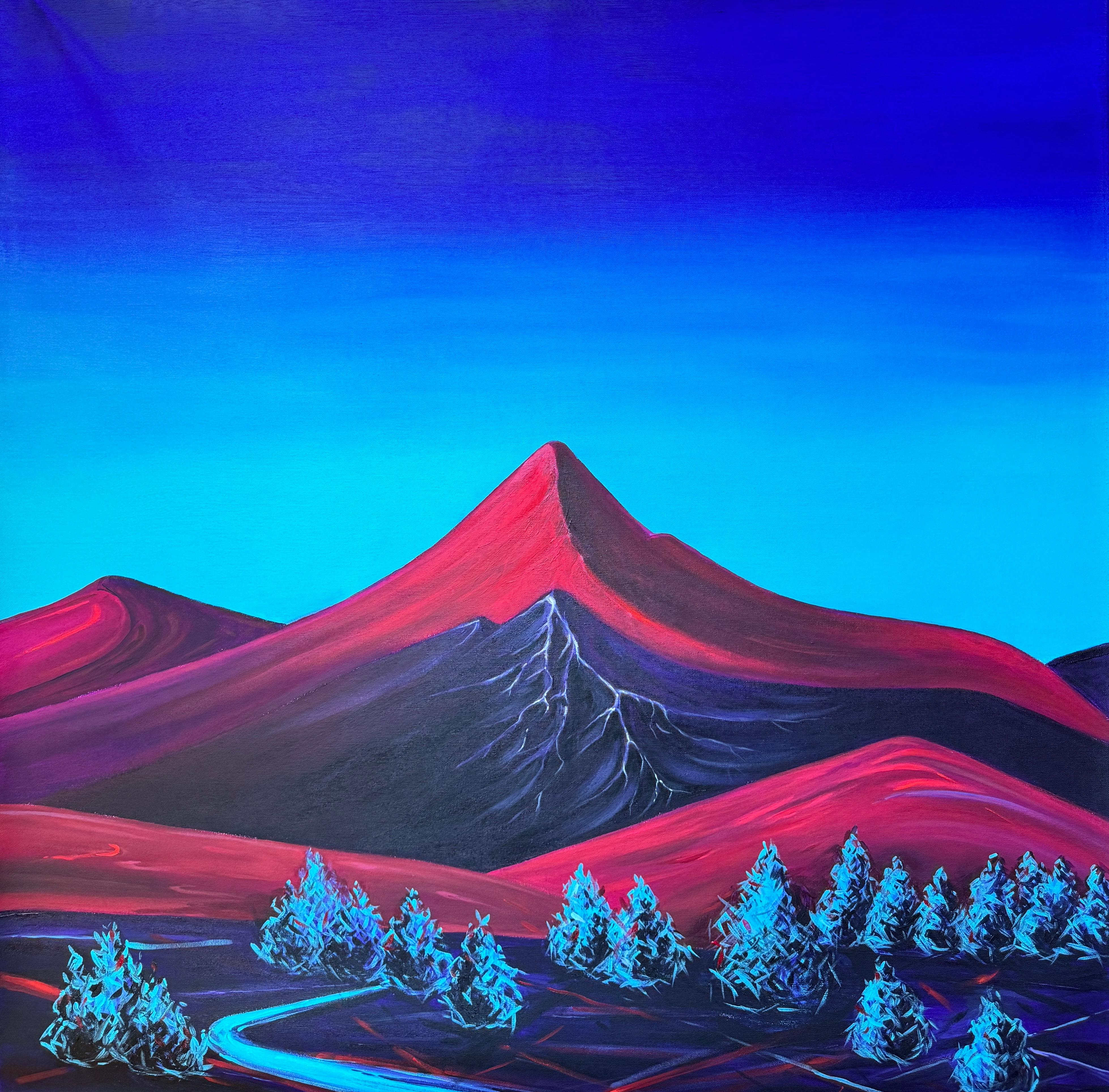 Landscape Painting de Alisa Leonets - La Quietud Luminosa