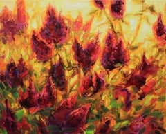 "Bathing in the sun", Painting, Oil on Canvas