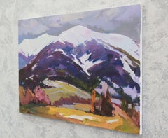 "Breath of spring", peinture, huile sur toile