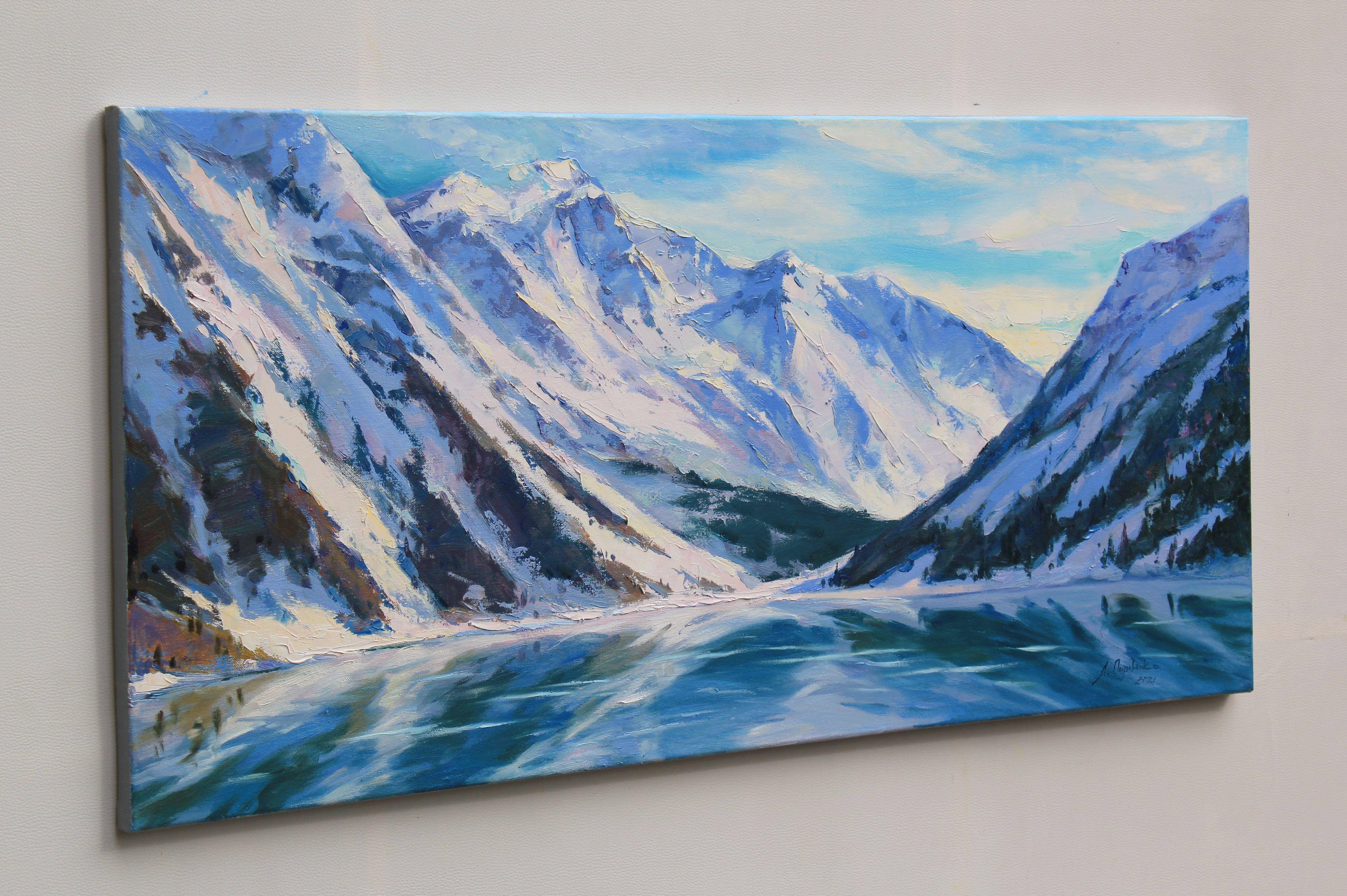Breath of Winter, Painting, Oil on Canvas For Sale 1