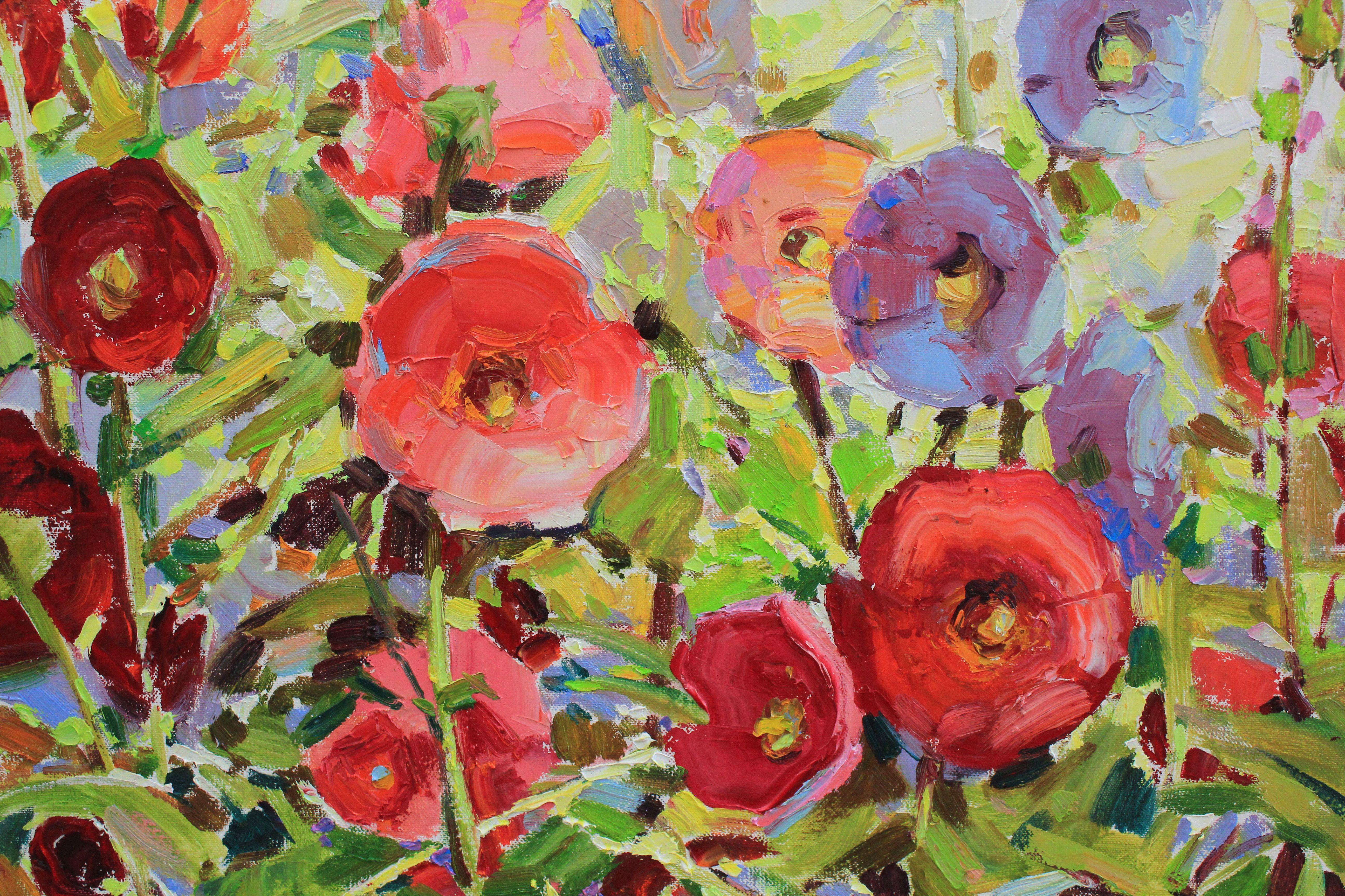 Quadro ad olio originale unico nel suo genere dell'artista ucraina Alisa Onipchenko-Cherniakovska - Quadro su tela teso e pronto da appendere (NON INCAMICIATO). I lati sono dipinti con acrilico. Puoi appendere il quadro senza cornice). - Quadro