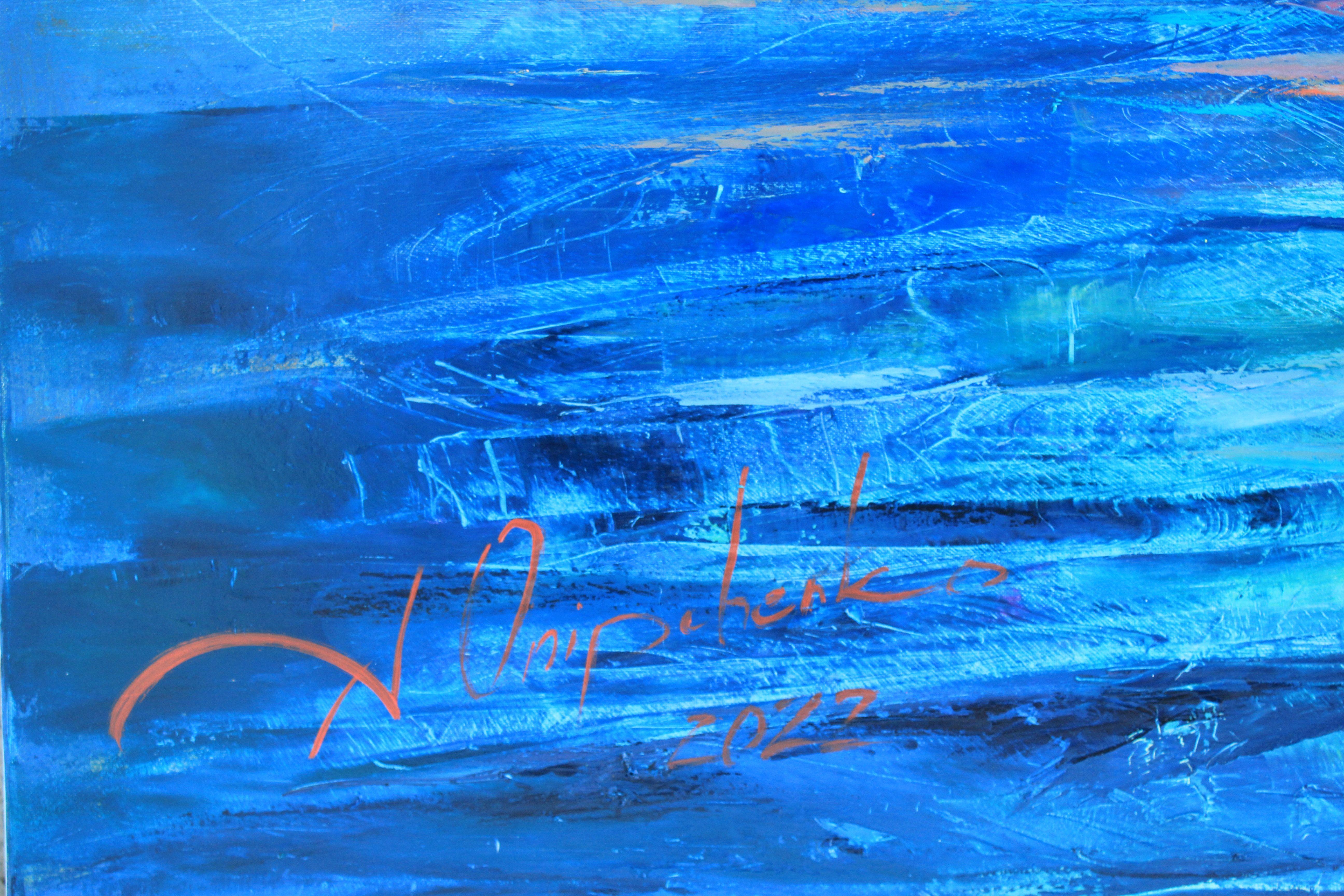 Einzigartiges Original-Ölgemälde der ukrainischen Künstlerin Alisa Onipchenko-Cherniakovska - Leinwandgemälde aufgespannt und aufhängefertig (NICHT GERahmt. Die Seiten sind mit Acryl bemalt. Sie können das Gemälde auch ohne Rahmen aufhängen). -