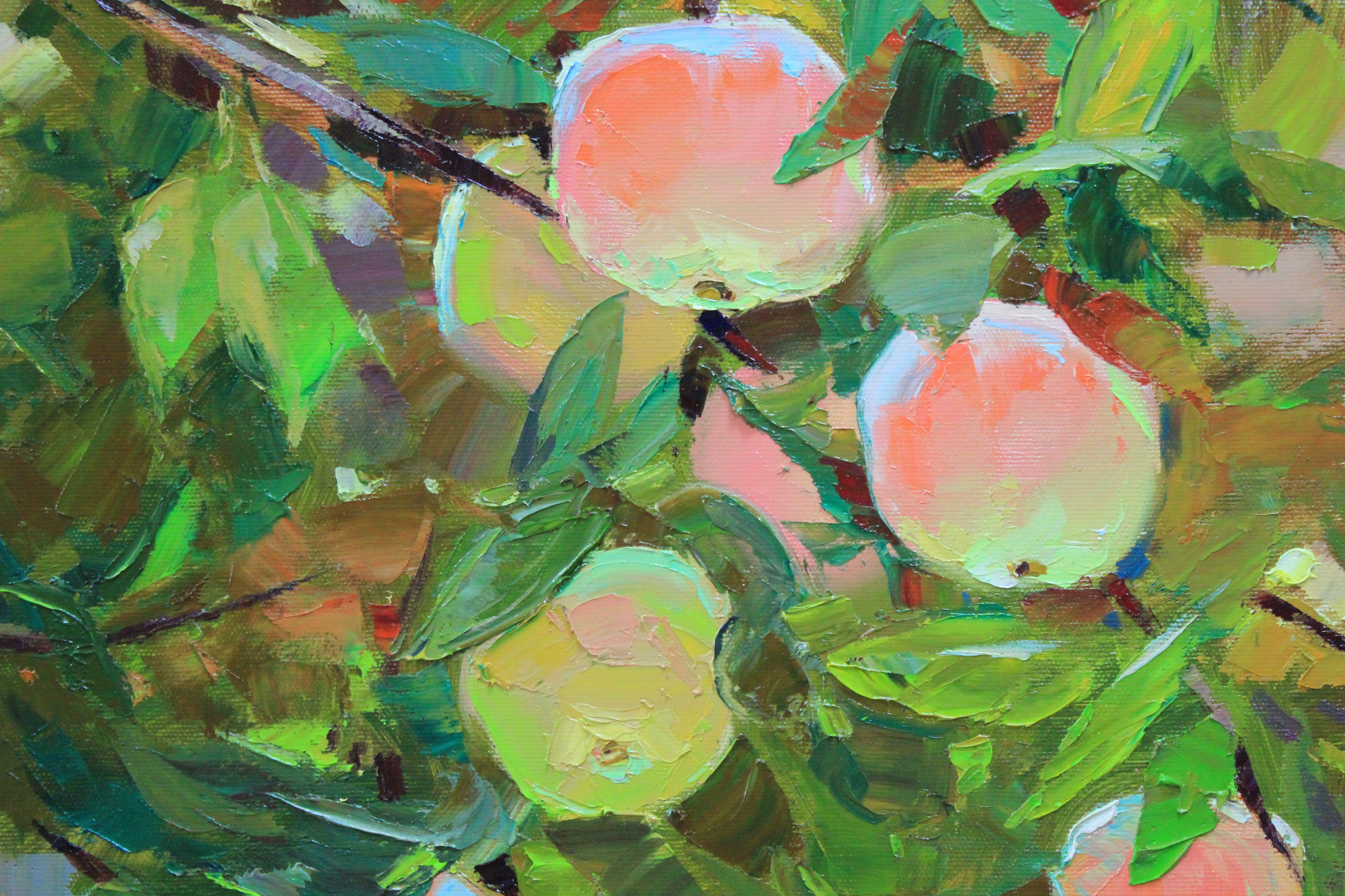 Quadro ad olio originale unico nel suo genere dell'artista ucraina Alisa Onipchenko-Cherniakovska - Quadro su tela teso e pronto da appendere (NON INCAMICIATO). I lati sono dipinti con acrilico. È possibile appendere il quadro senza cornice). -