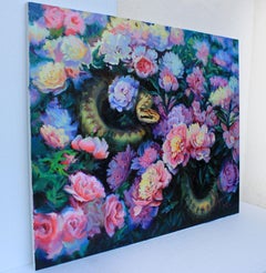 "Belleza peligrosa", Pintura, Óleo sobre lienzo