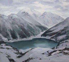 "In silver", Painting, Oil on Canvas