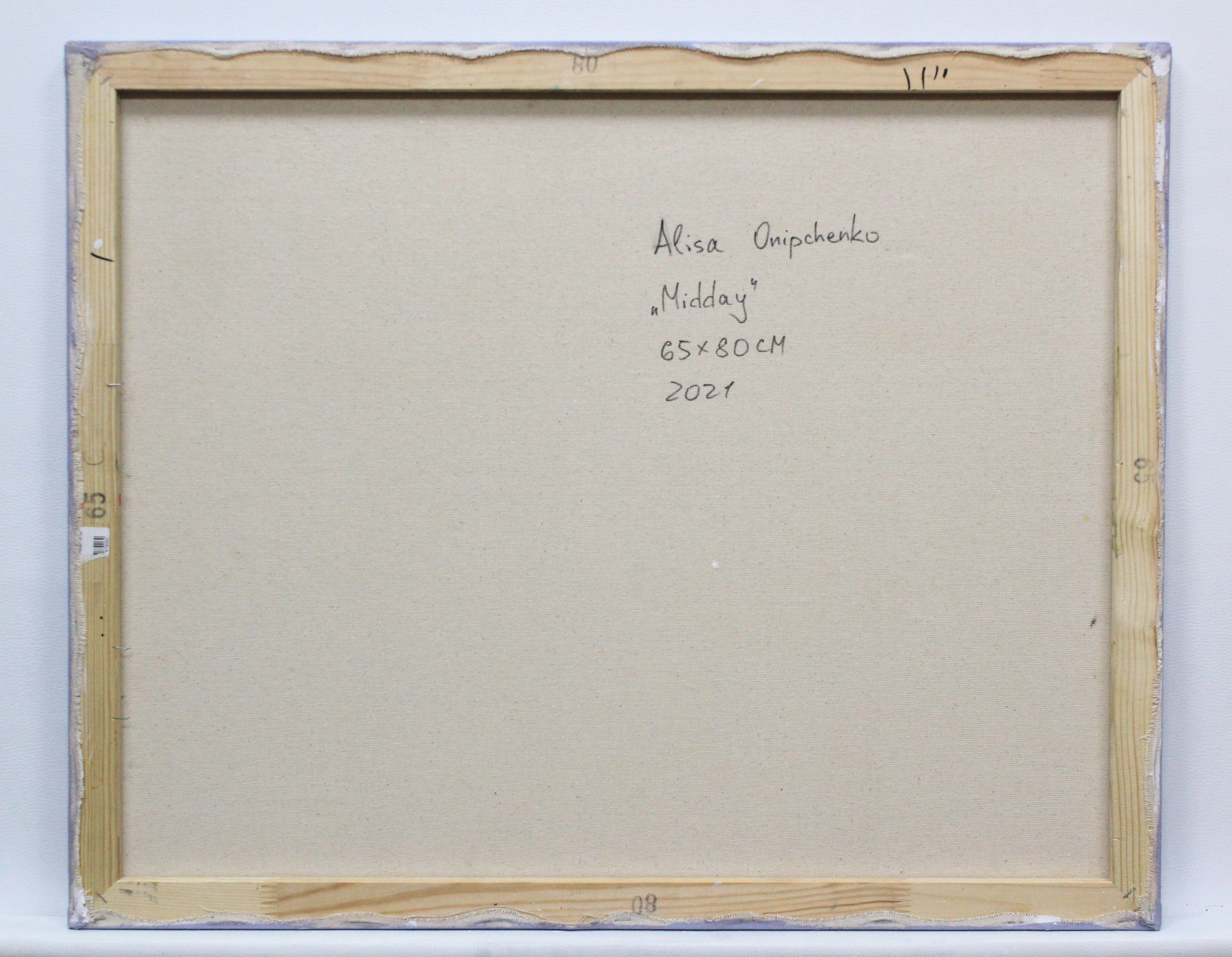 „Midday“, Gemälde, Öl auf Leinwand im Angebot 2