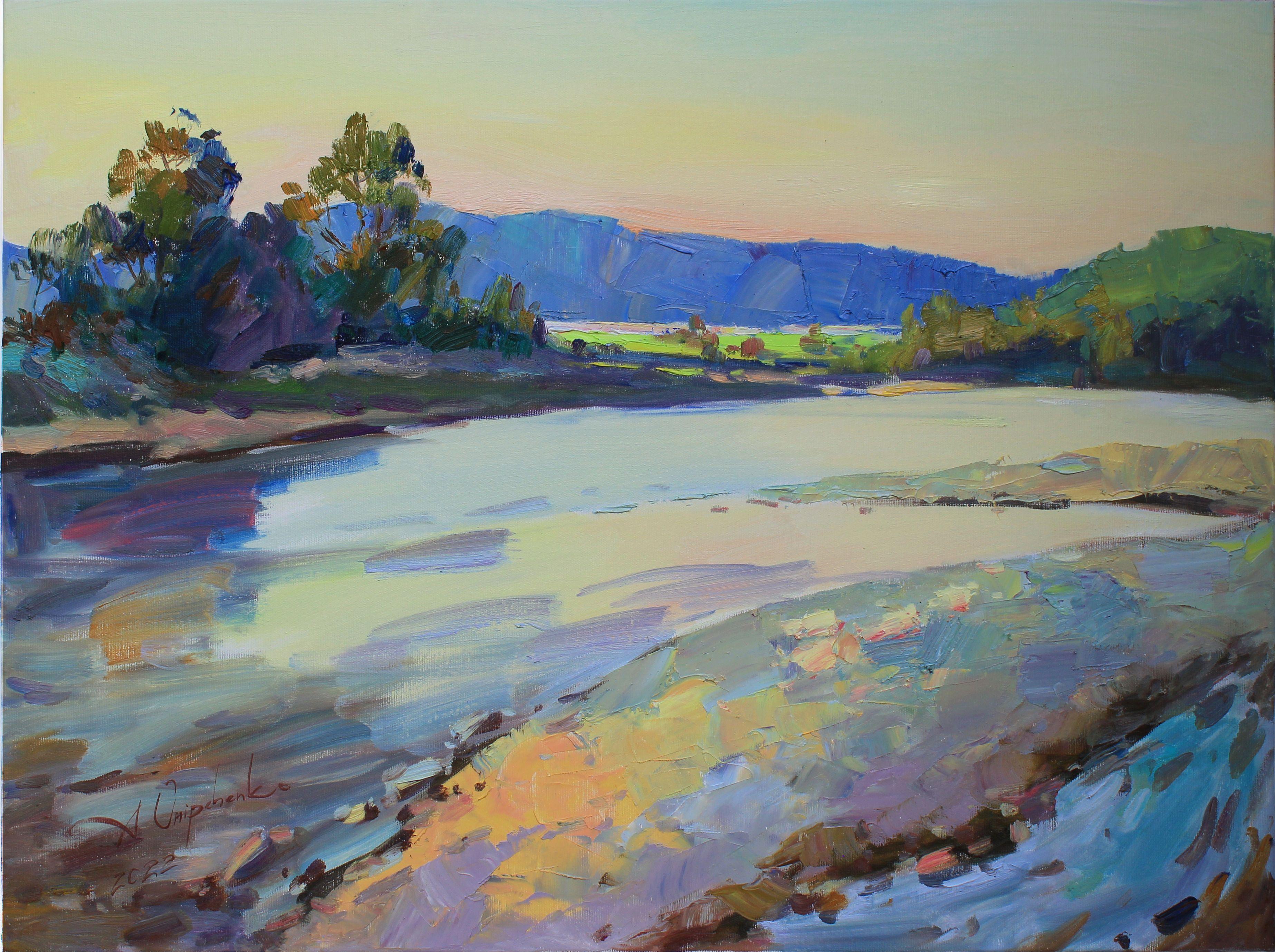 "Luce del mattino", Pittura, Olio su tela - Painting di Alisa Onipchenko-Cherniakovska
