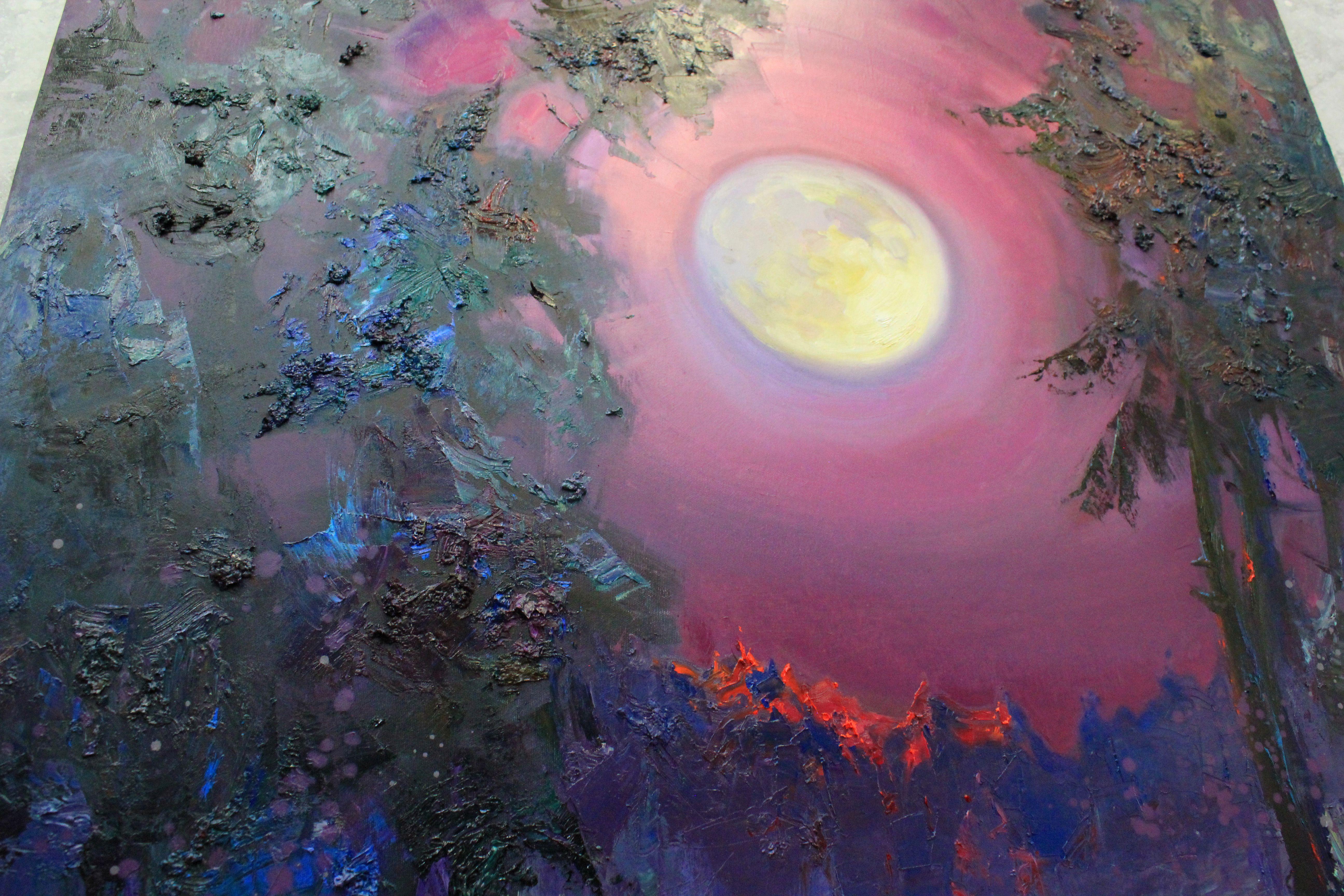 „Mystery-Traum“, Gemälde, Öl auf Leinwand (Moderne), Painting, von Alisa Onipchenko-Cherniakovska
