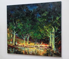 "Night light", Painting, Oil on Canvas