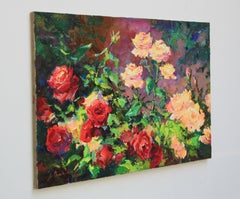 "Roses", Painting, Oil on Canvas
