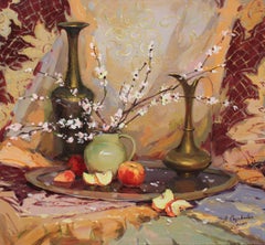 "Spring still life", Painting, Oil on Canvas