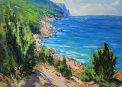 "Summer sun", Painting, Oil on Canvas