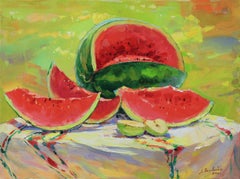 "Summer taste", peinture, huile sur toile