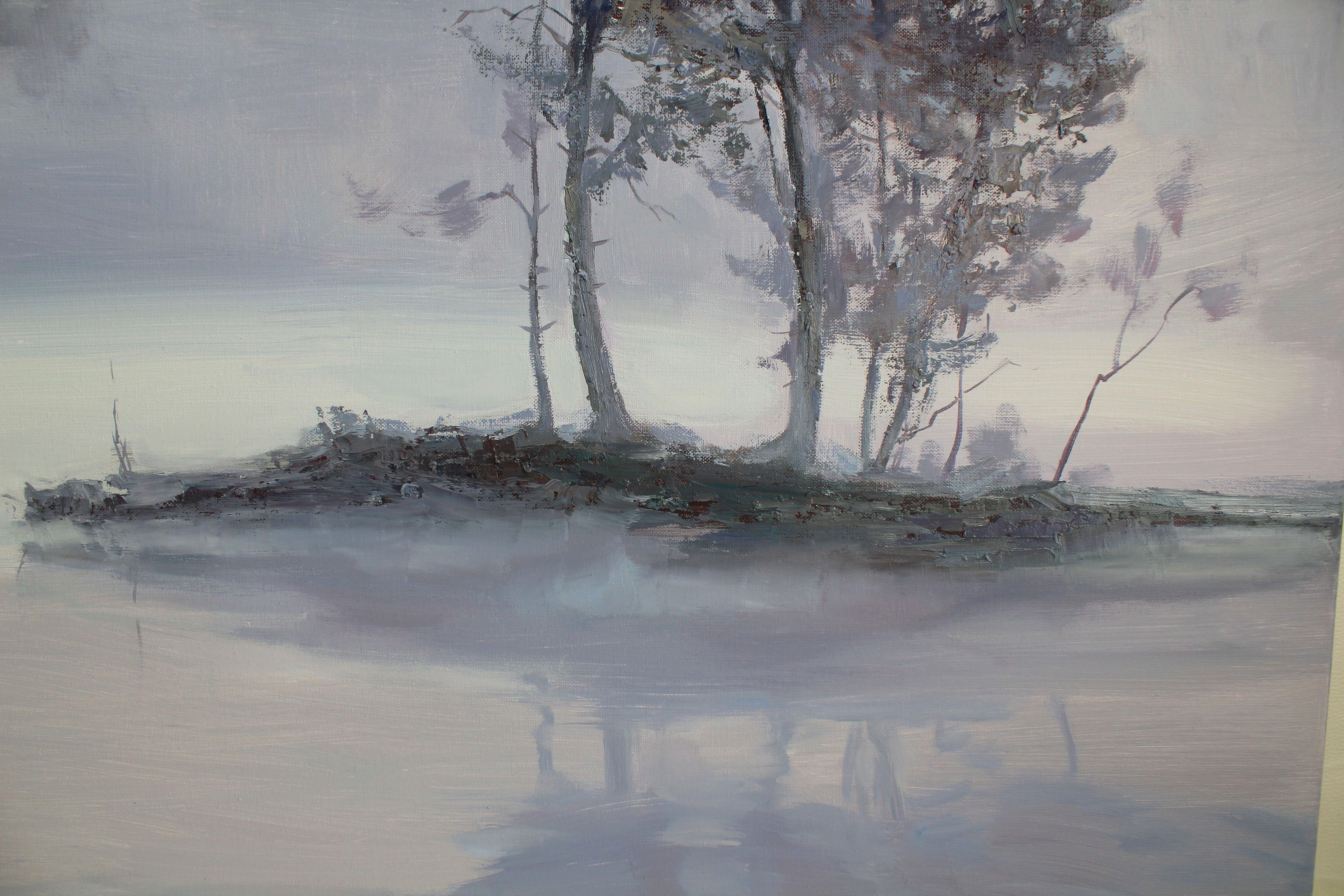„Umgeben von Geheimnissen“, Gemälde, Öl auf Leinwand (Impressionismus), Painting, von Alisa Onipchenko-Cherniakovska
