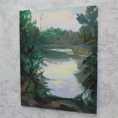 "Twilight", Painting, Oil on Canvas