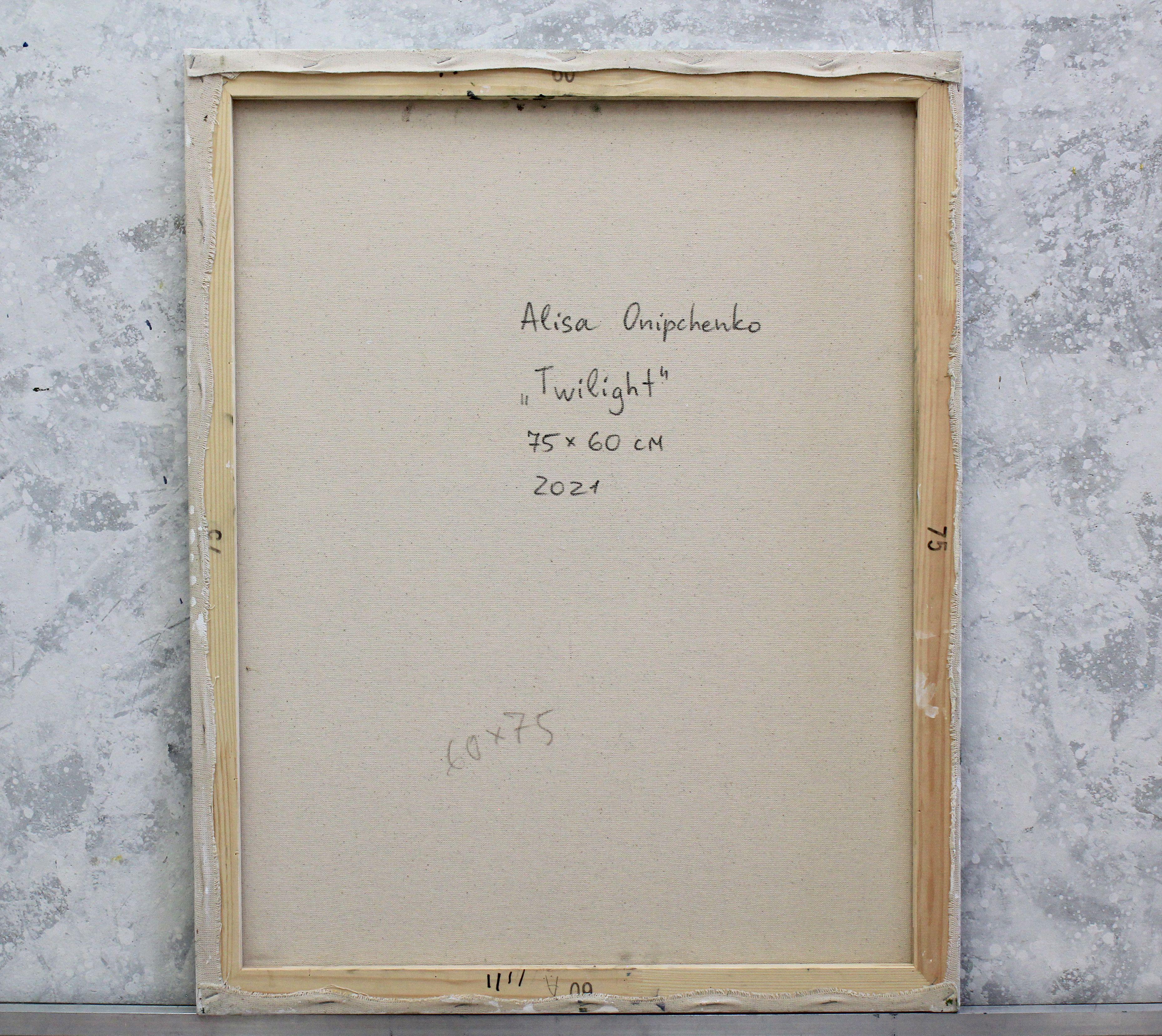 „Twilight“, Gemälde, Öl auf Leinwand im Angebot 2