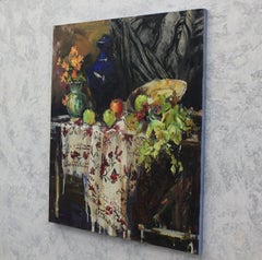 "UKRAINIAN STILL LIFE", Painting, Oil on Canvas