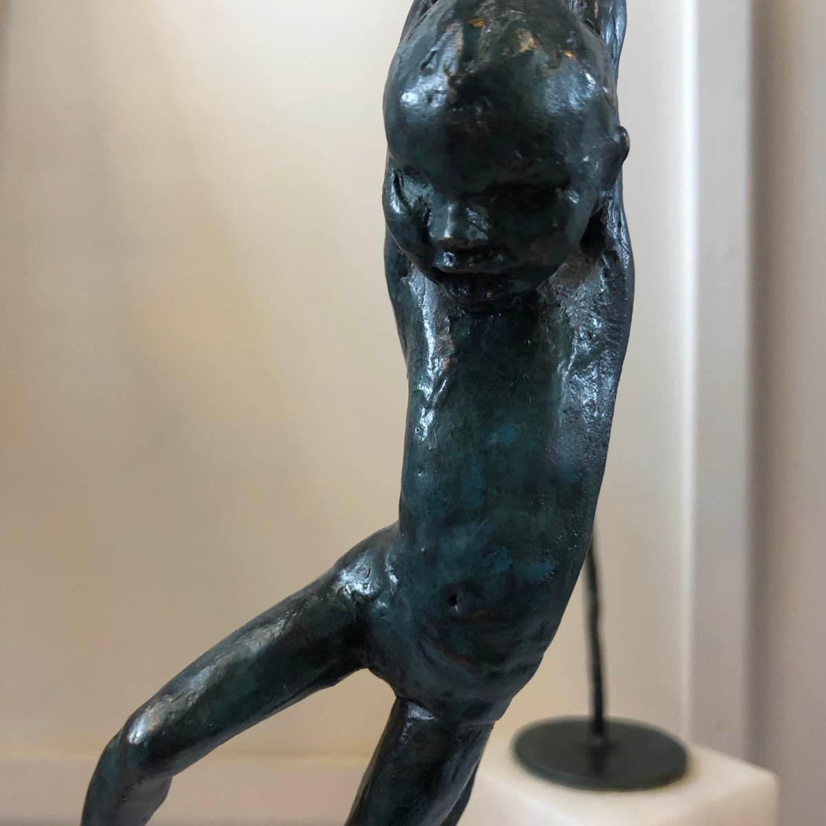 Marauder BY ALISON BELL, Bronzeskulpturen, figurative Kunst, Premium-Kunst im Angebot 4