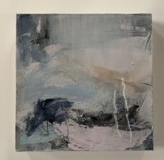Alison Britton-Patterson, Quiet Haze, Affordable Abstract Art, Mixed Media Art